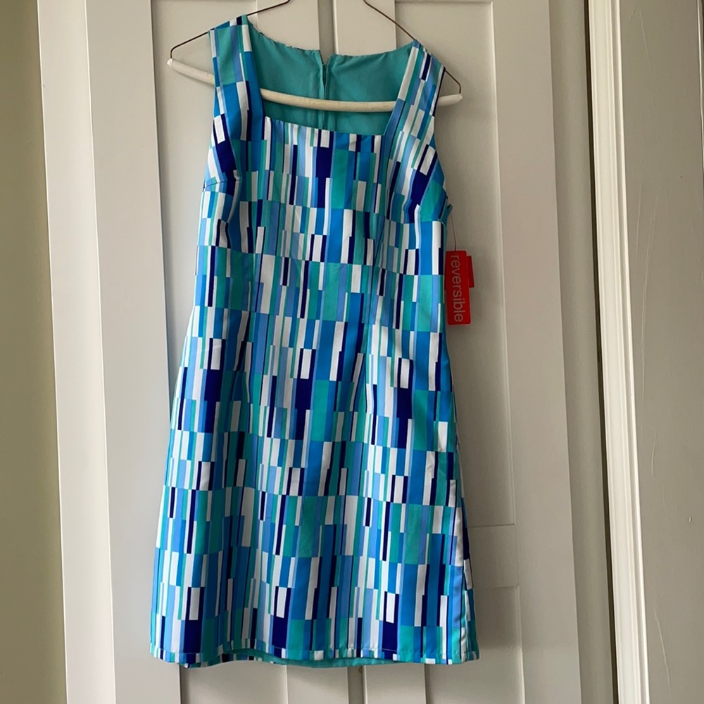 New Dress with tags.  Reversible.